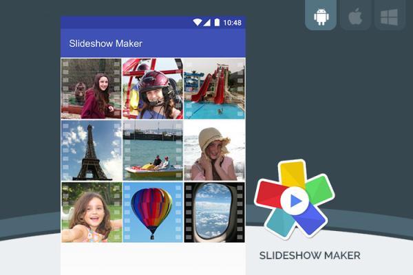 Slideshow Make اپلیکیشنی برای ساخت ویدیو های مجذوب کننده